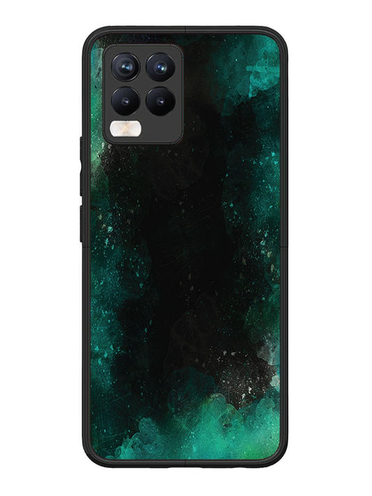 realme 8 Pro Dark Black And Green Forest