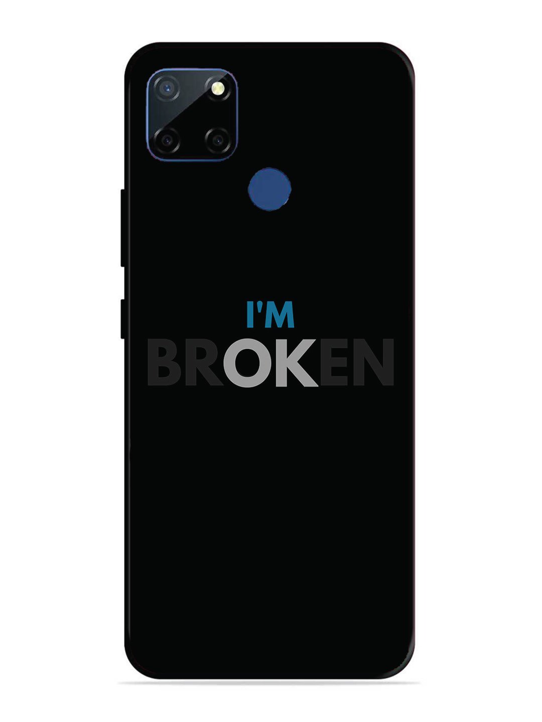 Realme C12 I'm Broken Dark Theme