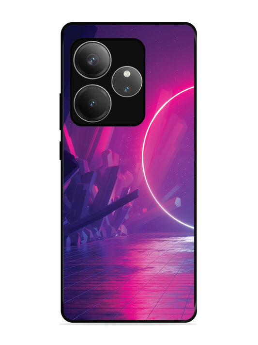 realme GT 6T 5G abstract with Neon Light