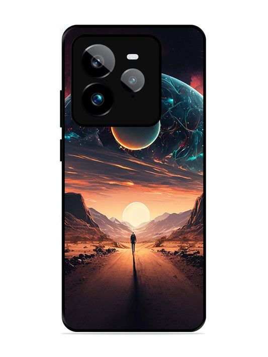realme GT7 Pro Sunset with space scene