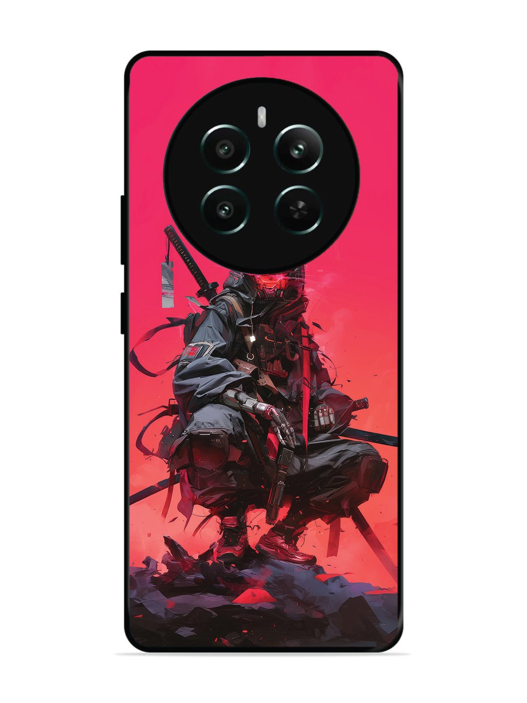 Realme 12 Plus Cyberpunk Ninja Katana