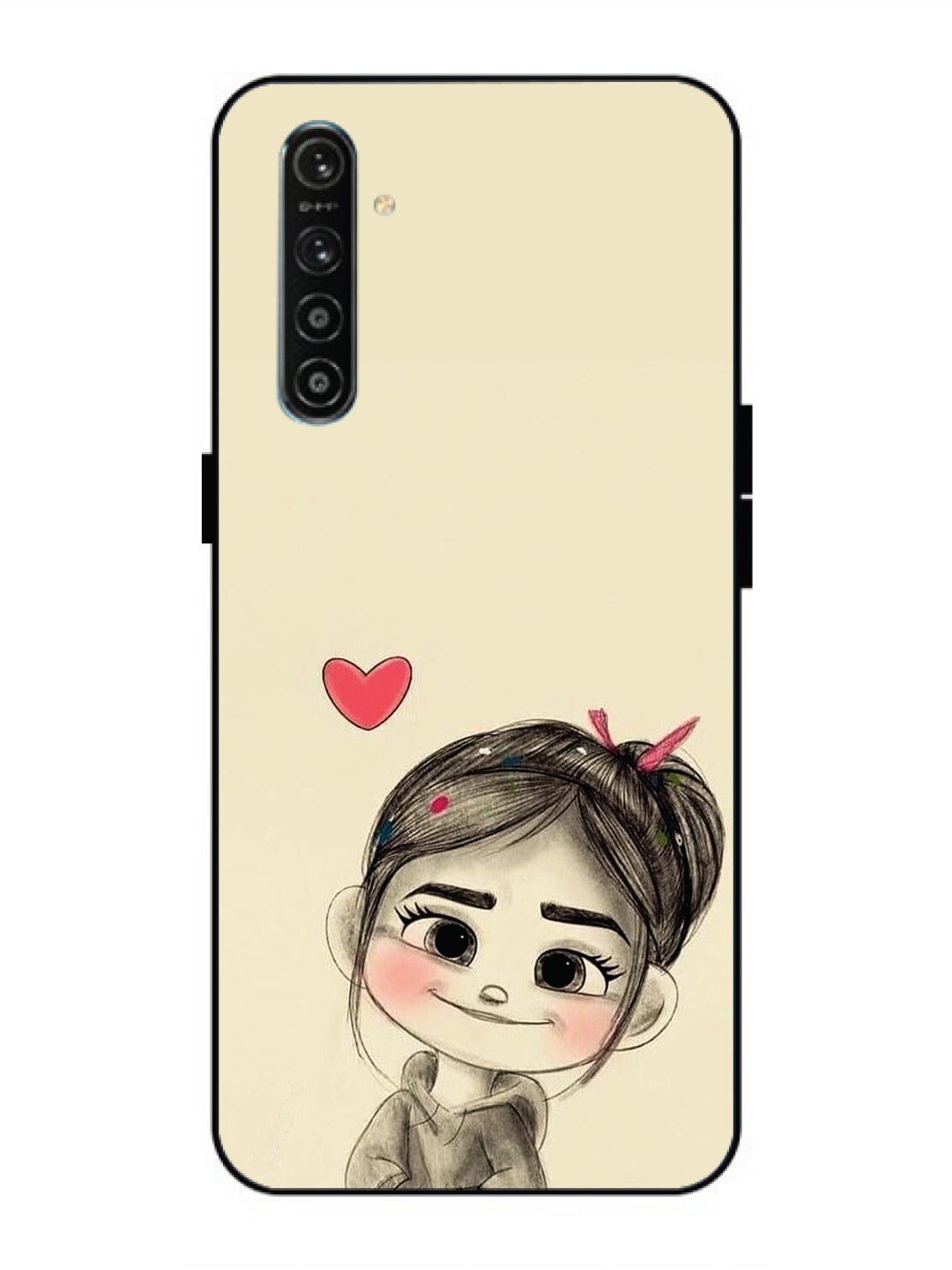 realme XT Cute Girl Looking at You