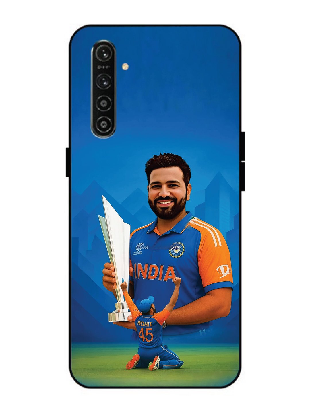 Realme XT Rohit Sharma Cricketer