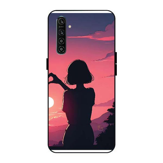 realme XT Love Heart with Hand Girl