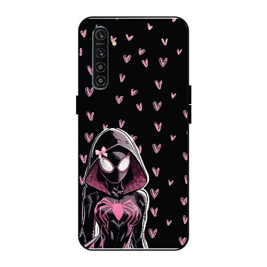 realme XT Spidergirl with hearts