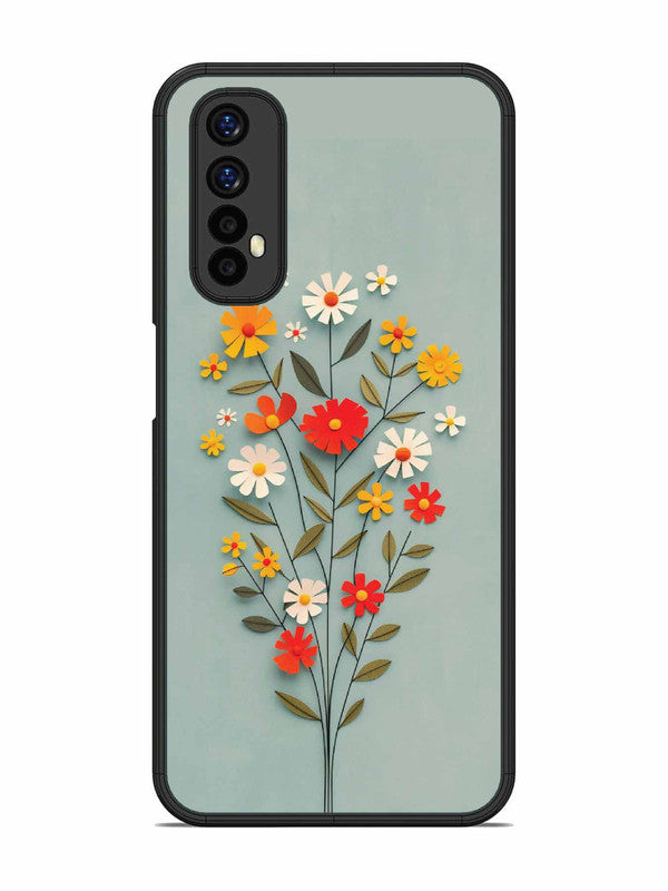Realme Narzo 20 Pro Paper Flowers