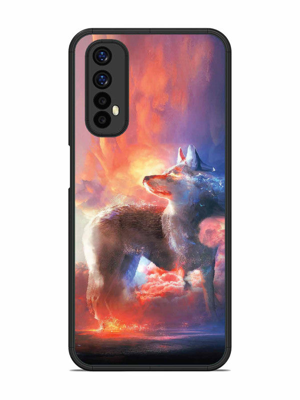 Realme Narzo 20 Pro wolf-fantasy-animal