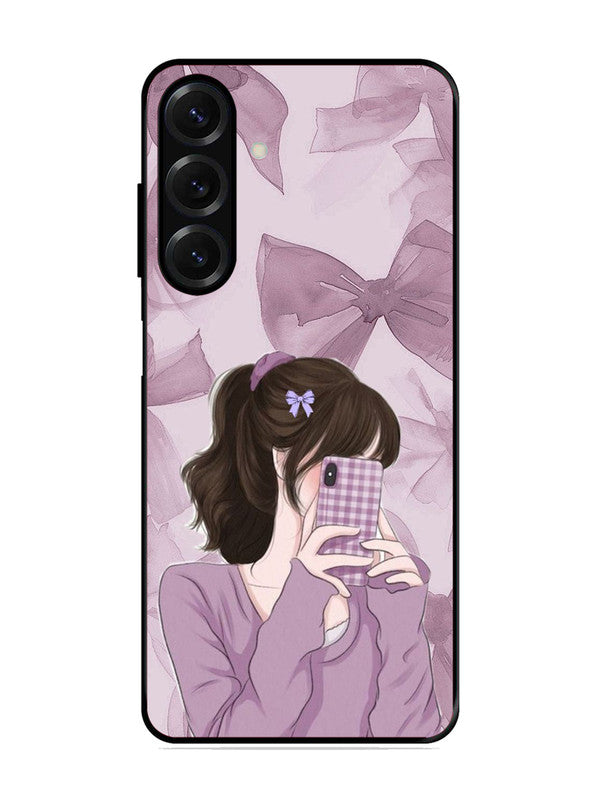 Samsung Galaxy A04s Pinky Girl taking selfie