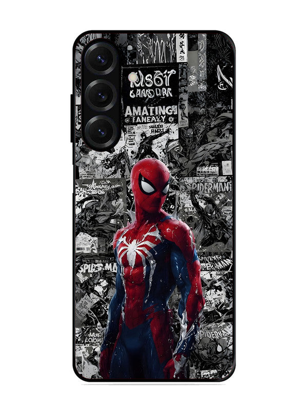 Samsung Galaxy A13 Spiderman Highlighted on News Paper