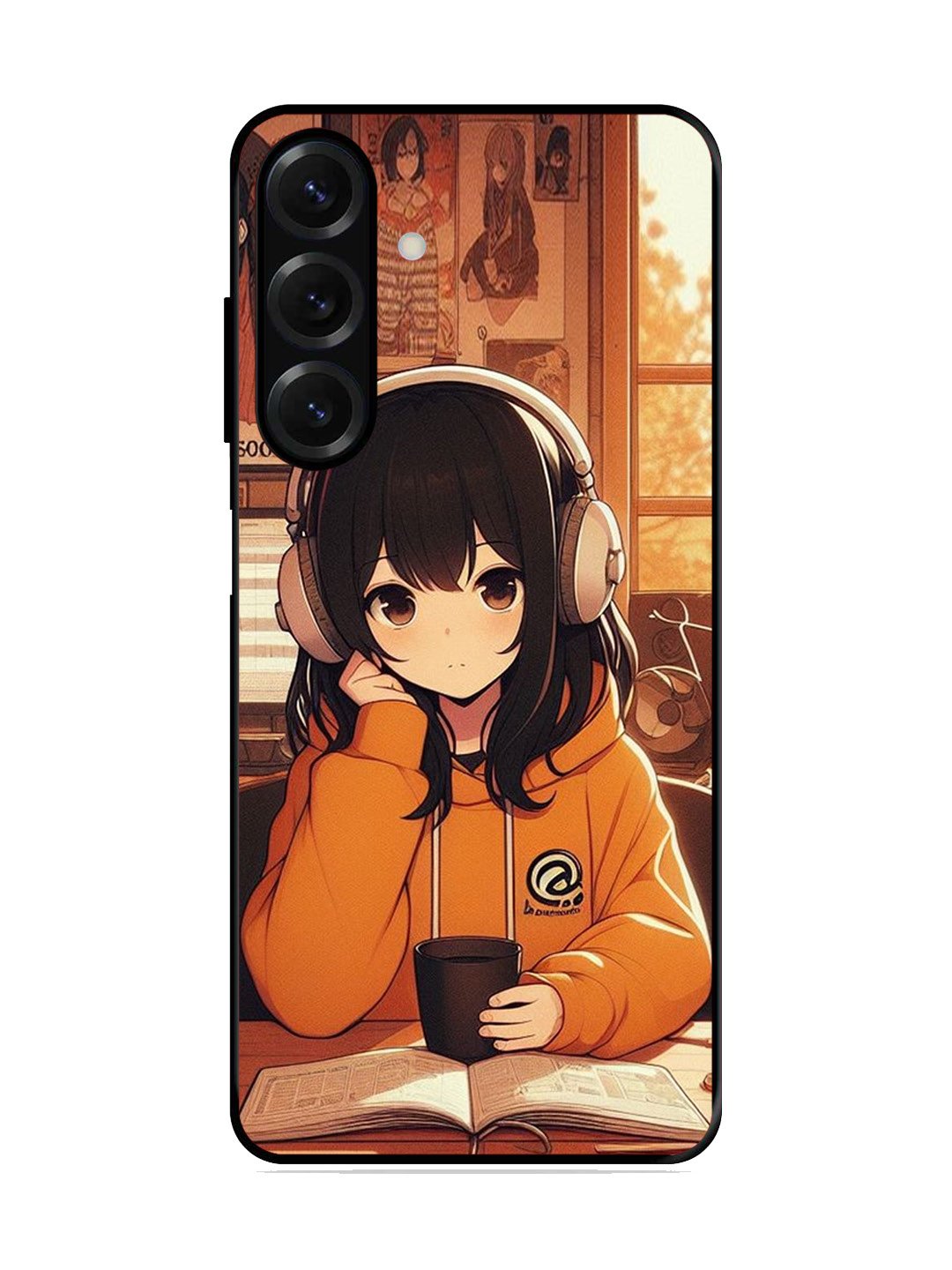 Samsung Galaxy A13 5G Cute Girl listening Music