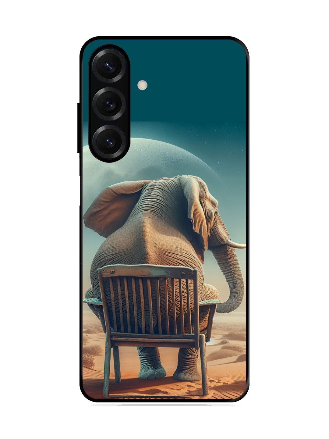Samsung Galaxy M35 5G Baby Elephant om chair