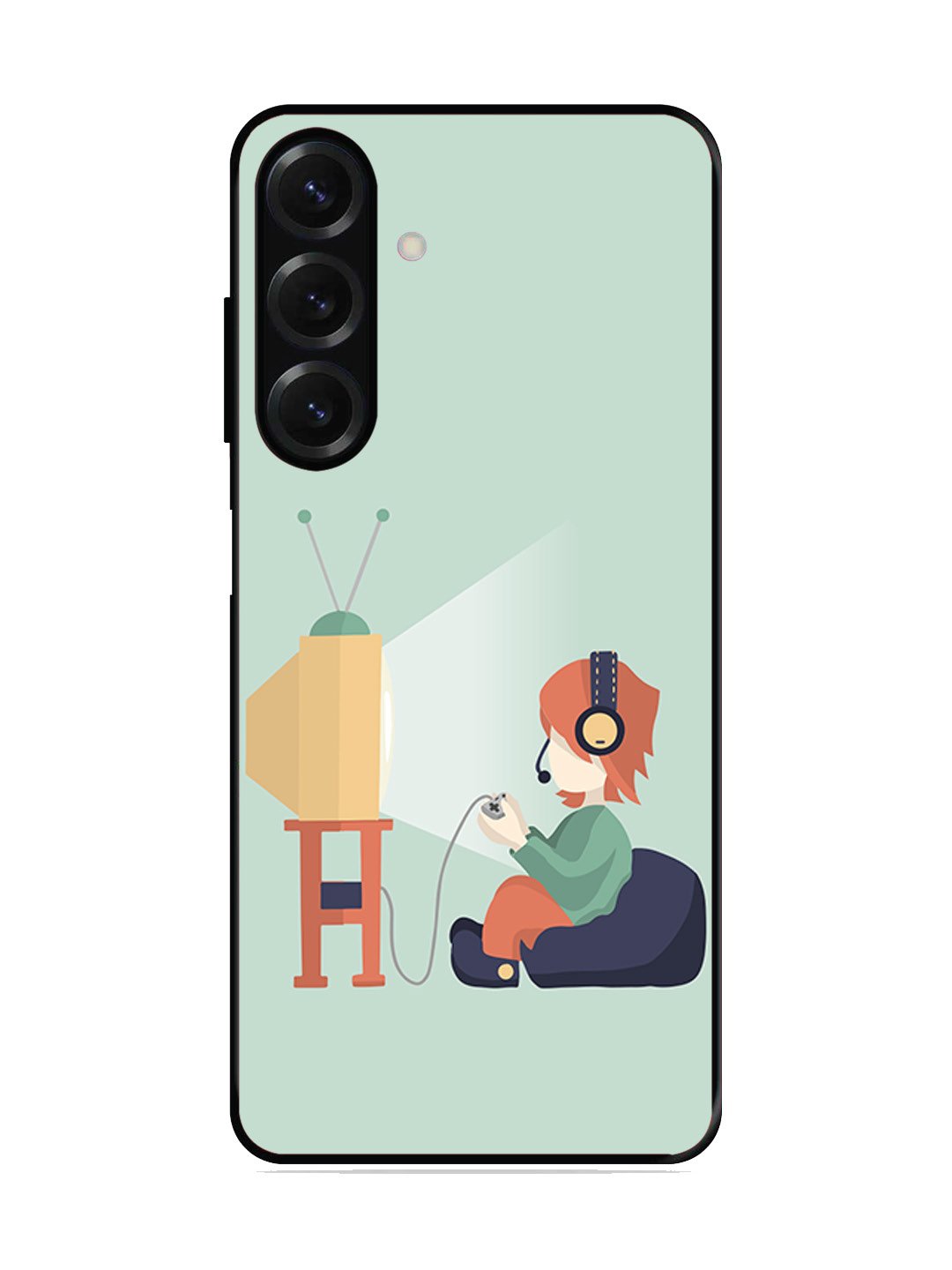 Samsung Galaxy M35 5G Kid Playing Game