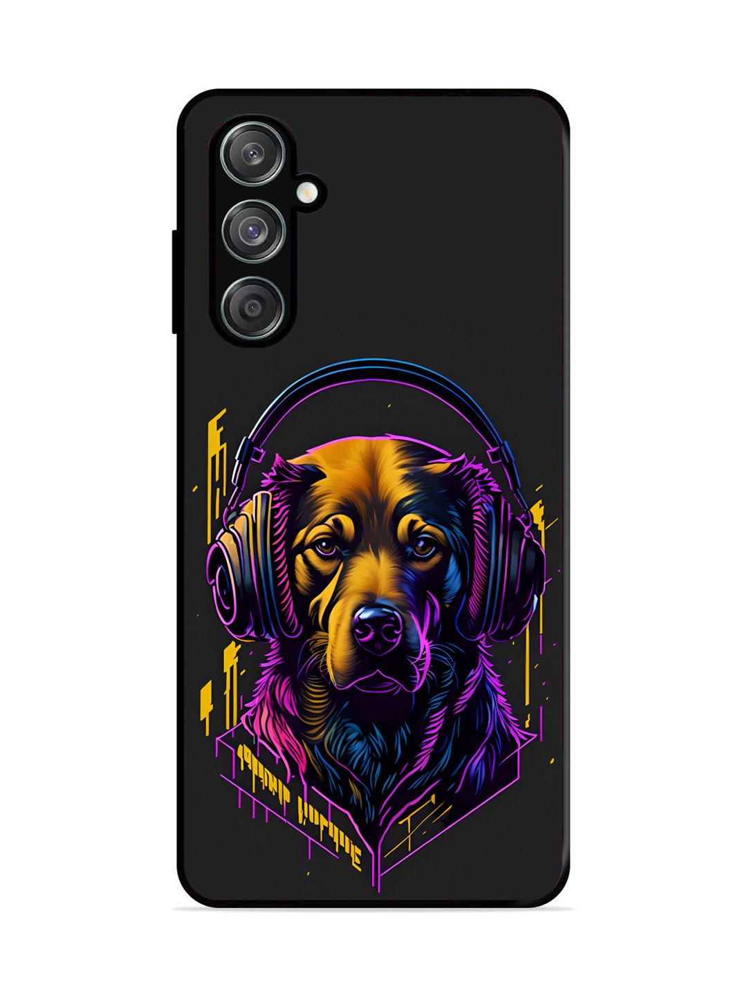 Samsung Galaxy F15 5g Music Lover Dog