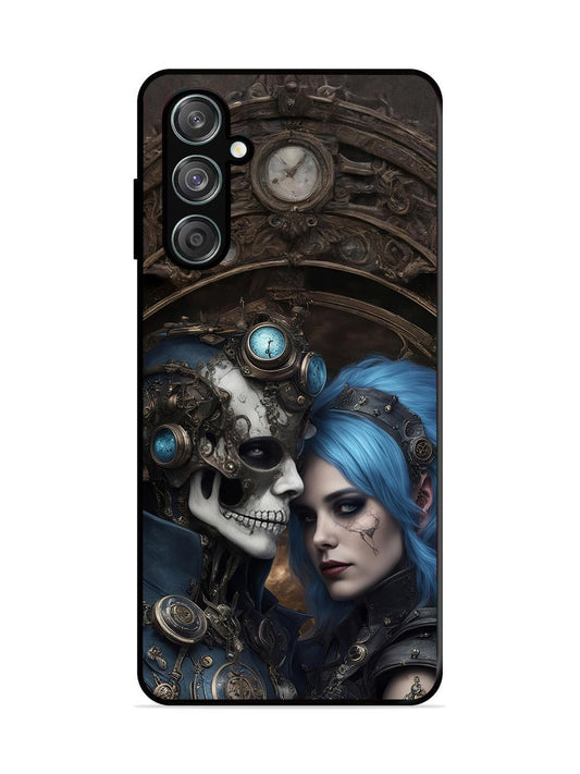Samsung Galaxy M15 Skeleton & Devil Girl
