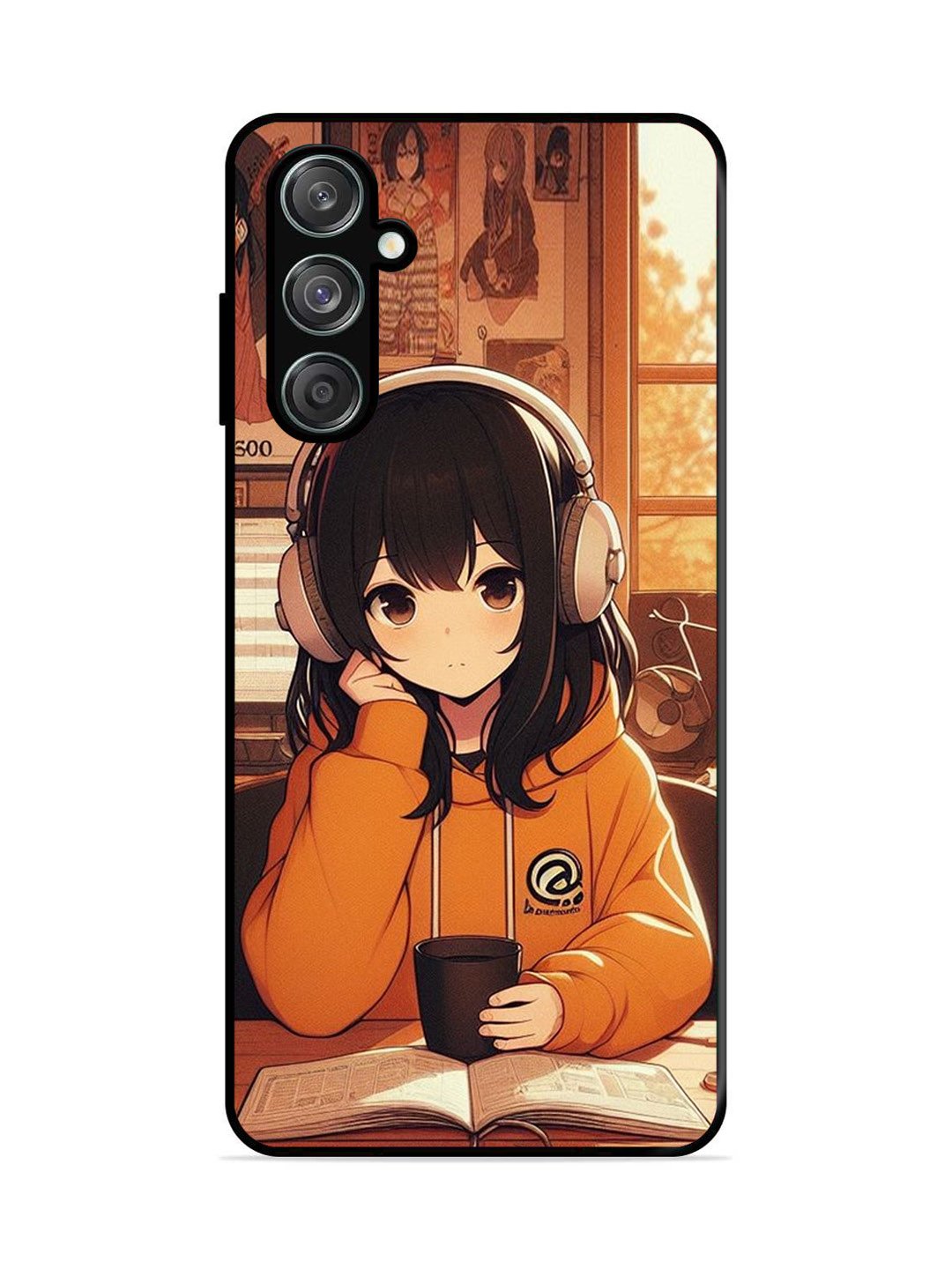 Samsung Galaxy A15 5g Cute Girl listening Music