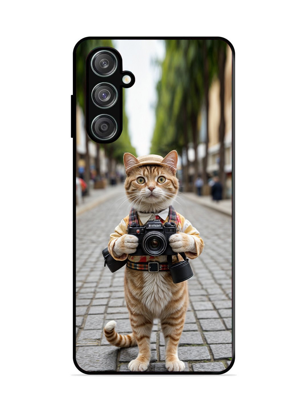 Samsung Galaxy A15 5g Cat as Cameraman