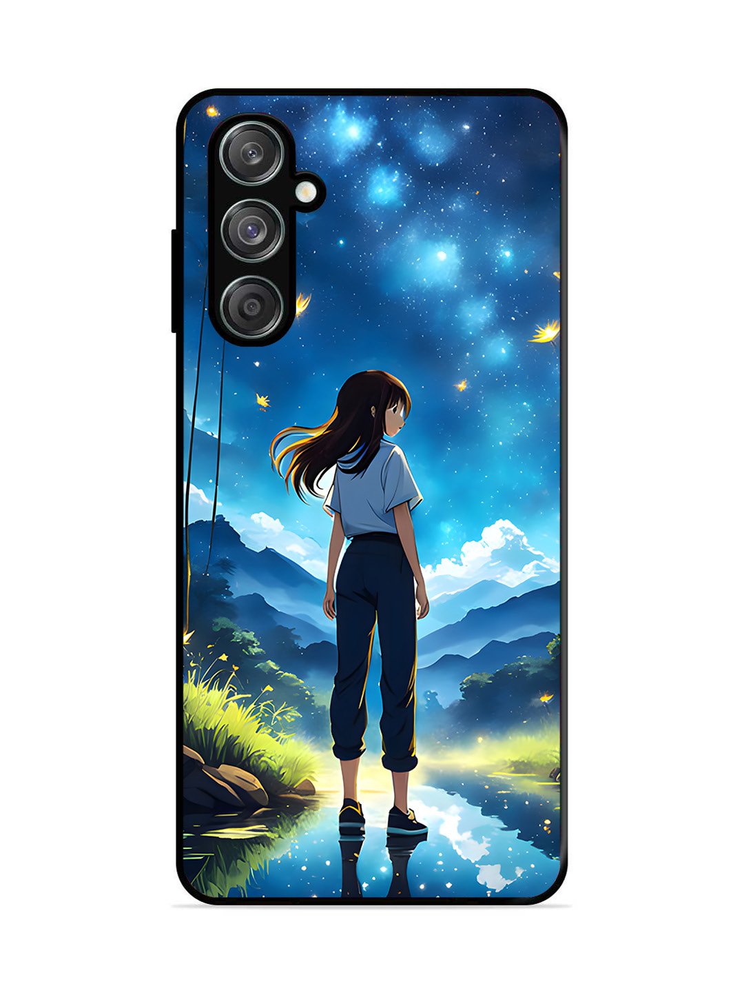Samsung Galaxy A15 5g Girl In Beautiful Forest