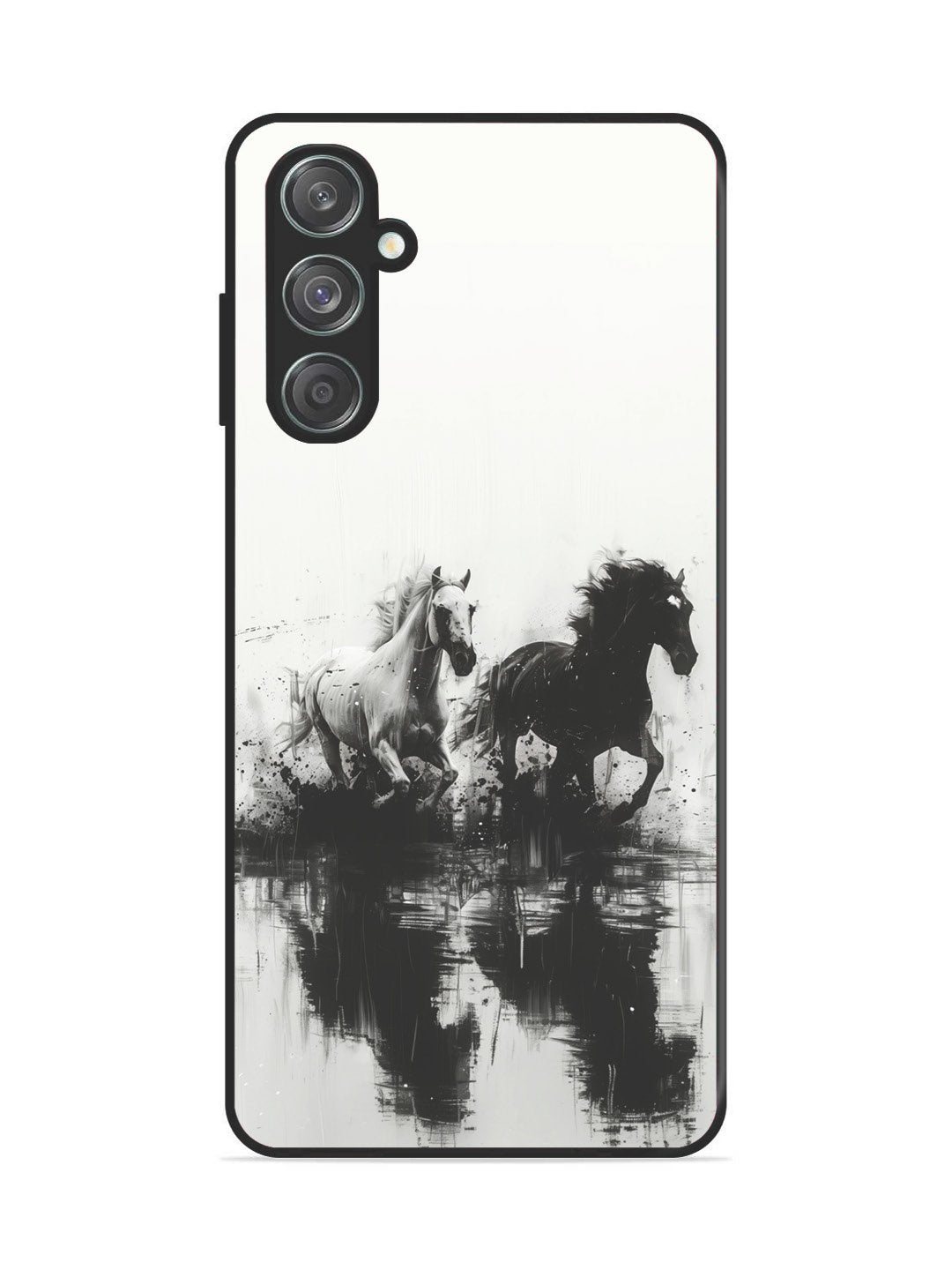 Samsung Galaxy M15 5G Black & White Horse