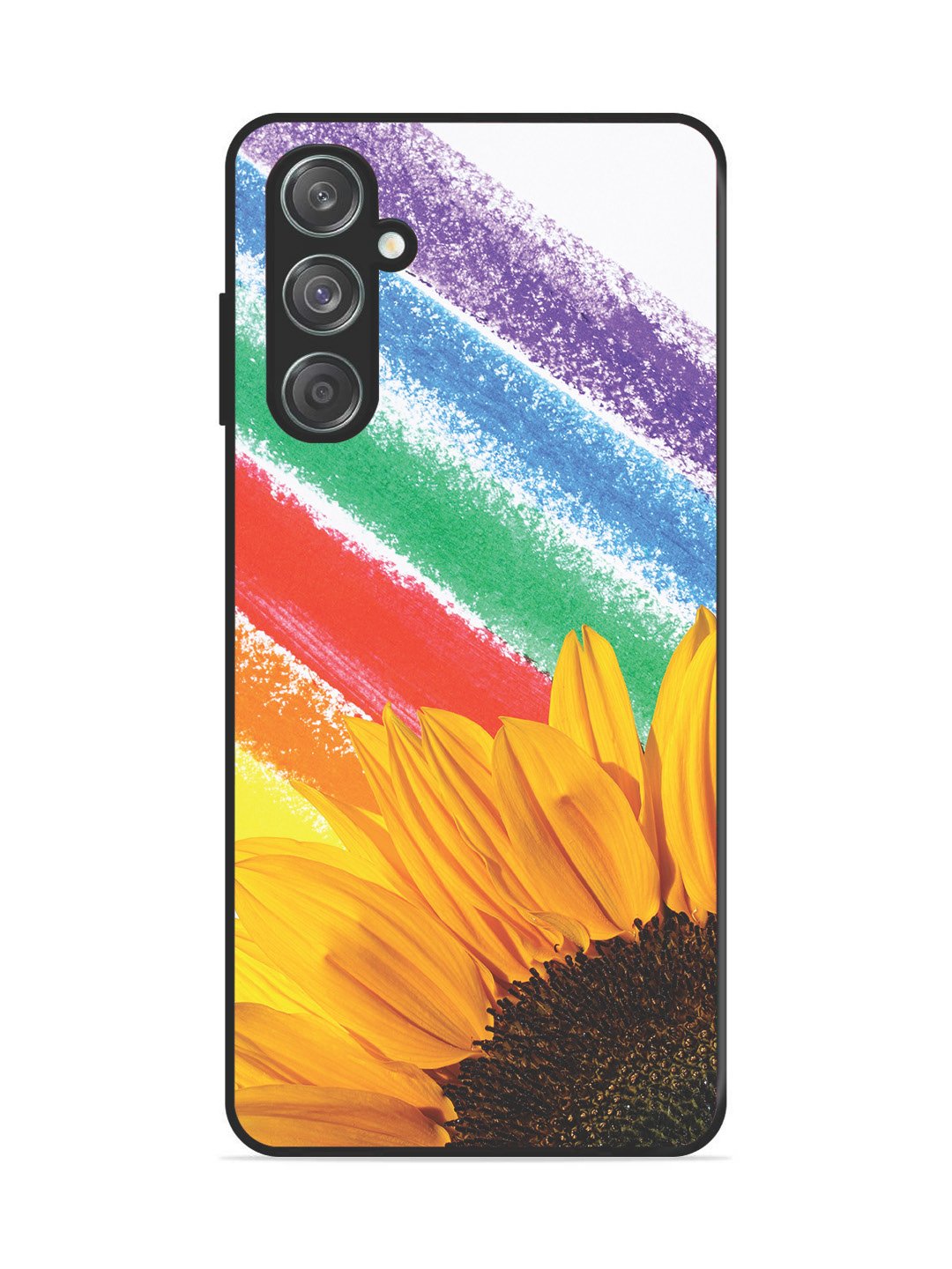 Samsung Galaxy M15 5G Sunflower on Colourful Lines