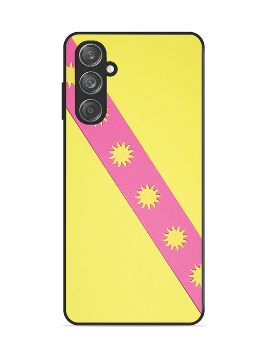 Samsung Galaxy F55 5g Pick Strip on Yellow Colour