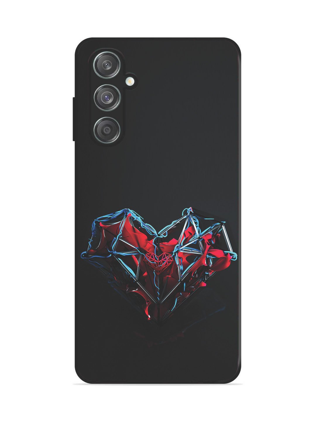 Samsung Galaxy M33 5g heart-abstract