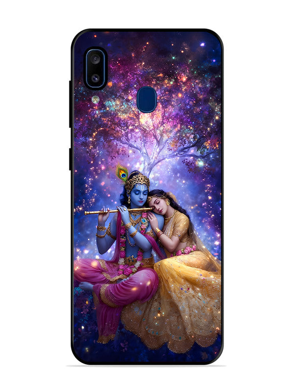 Samsung Galaxy A20 Radha Krishna Enjoying Flute