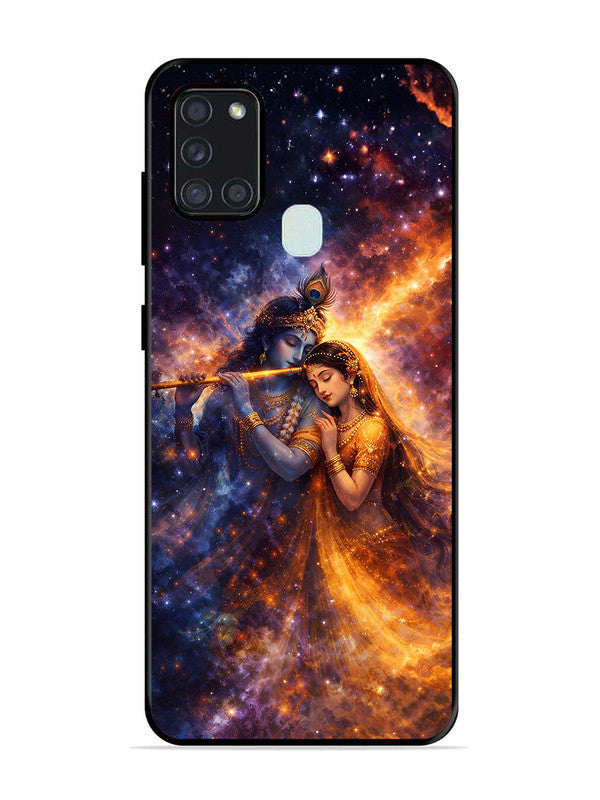Samsung Galaxy A21s Radha Krishna Dancing on Flute