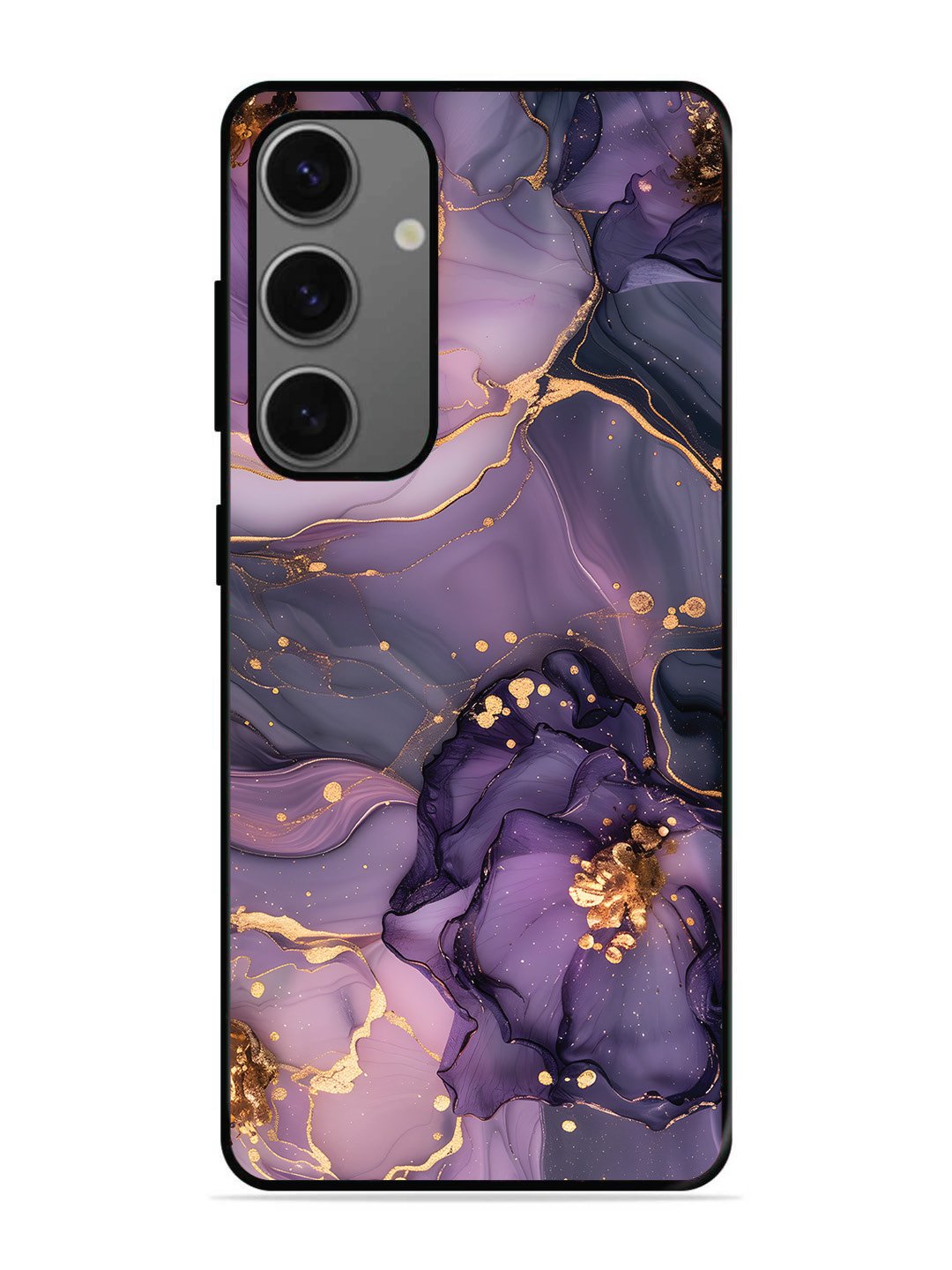 Samsung Galaxy A25 Royal Orchid Theme Marble