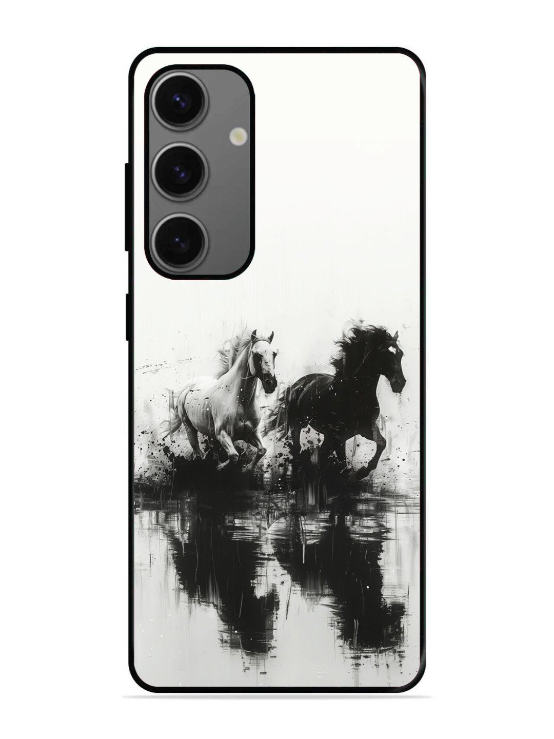 Samsung Galaxy A25 Black & White Horse