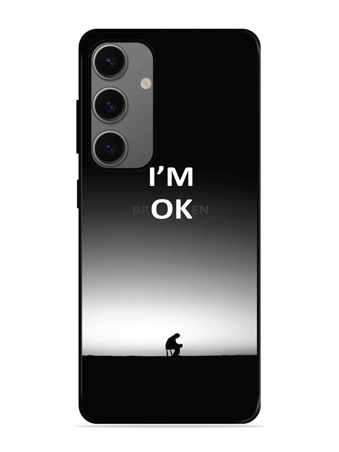Samsung Galaxy A25 I'm Broken A man on Chair Alone
