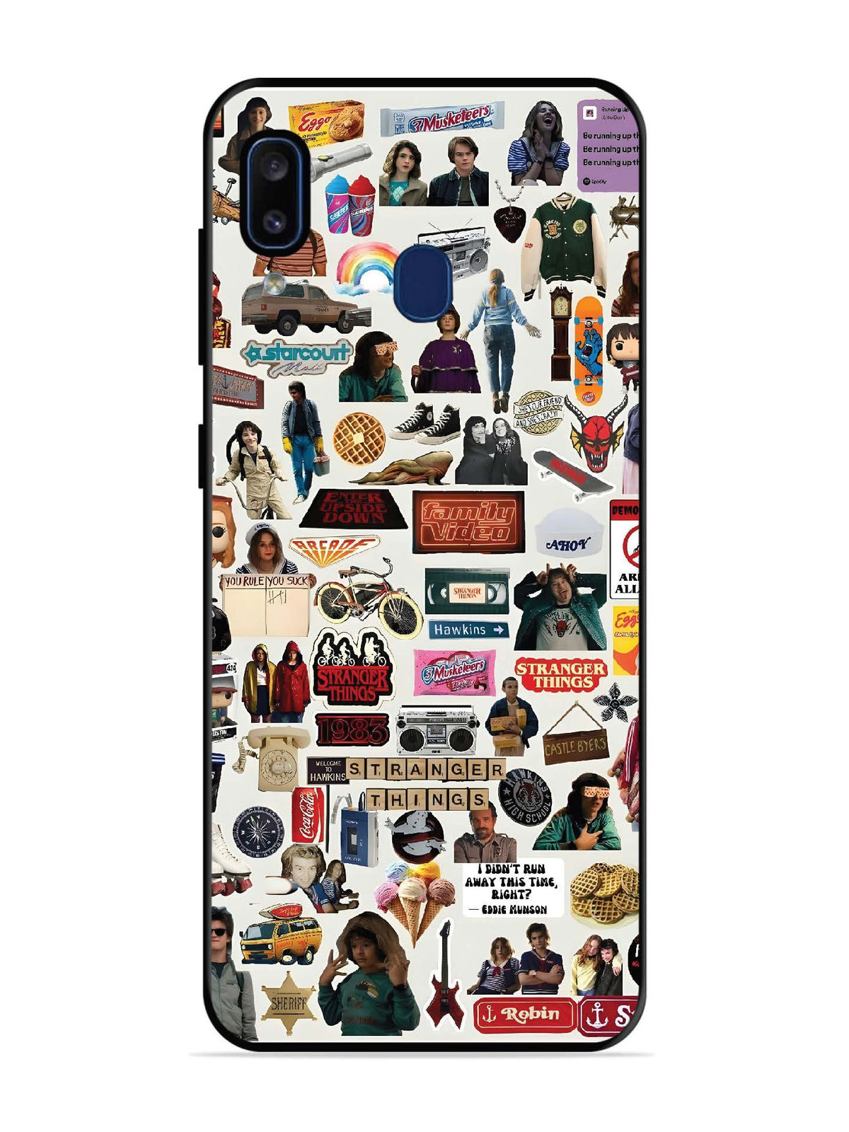 Samsung Galaxy A30 Stranger Things Sticker 1
