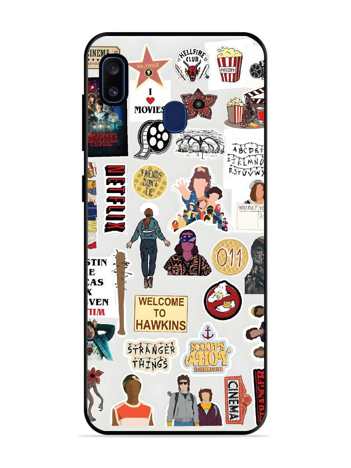 Samsung Galaxy A30 Stranger Things Sticker 2