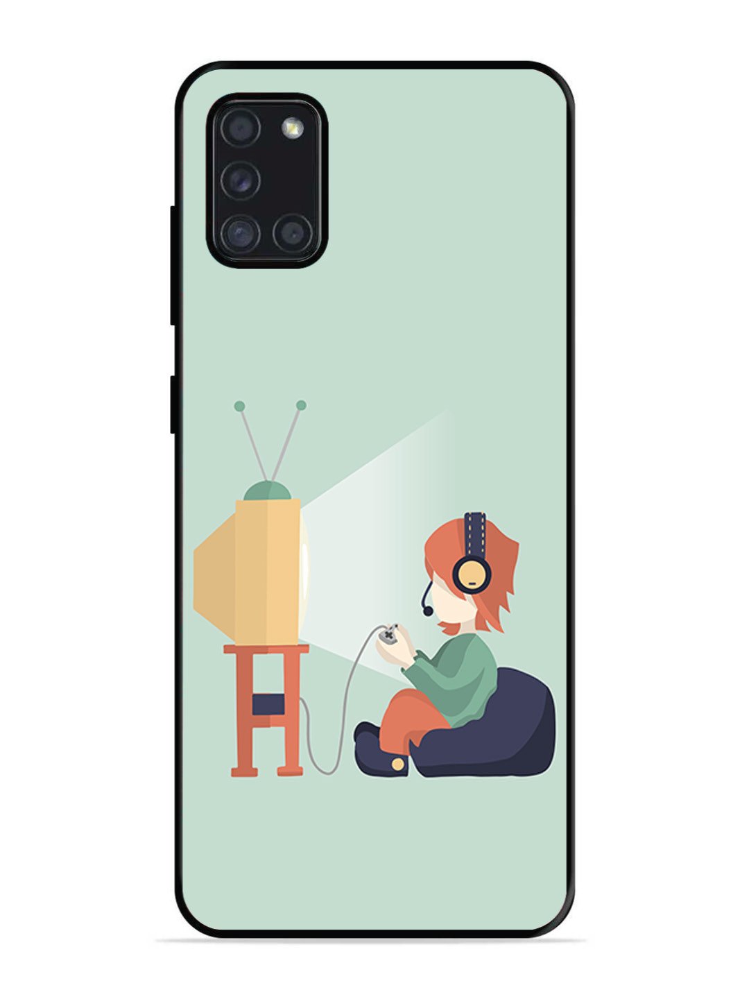 Samsung Galaxy A31 Kid Playing Game