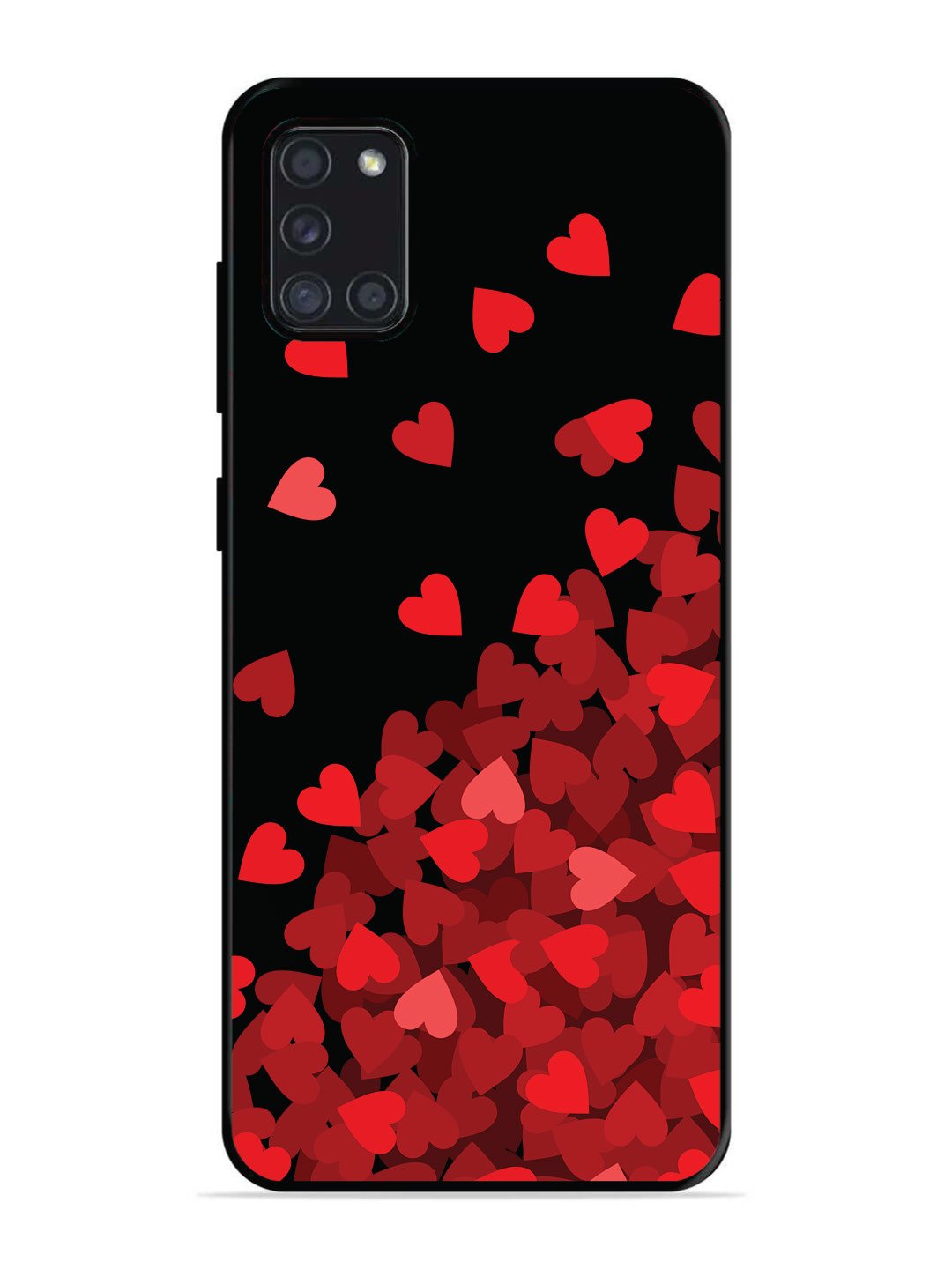 Samsung Galaxy A31 Red Hearts