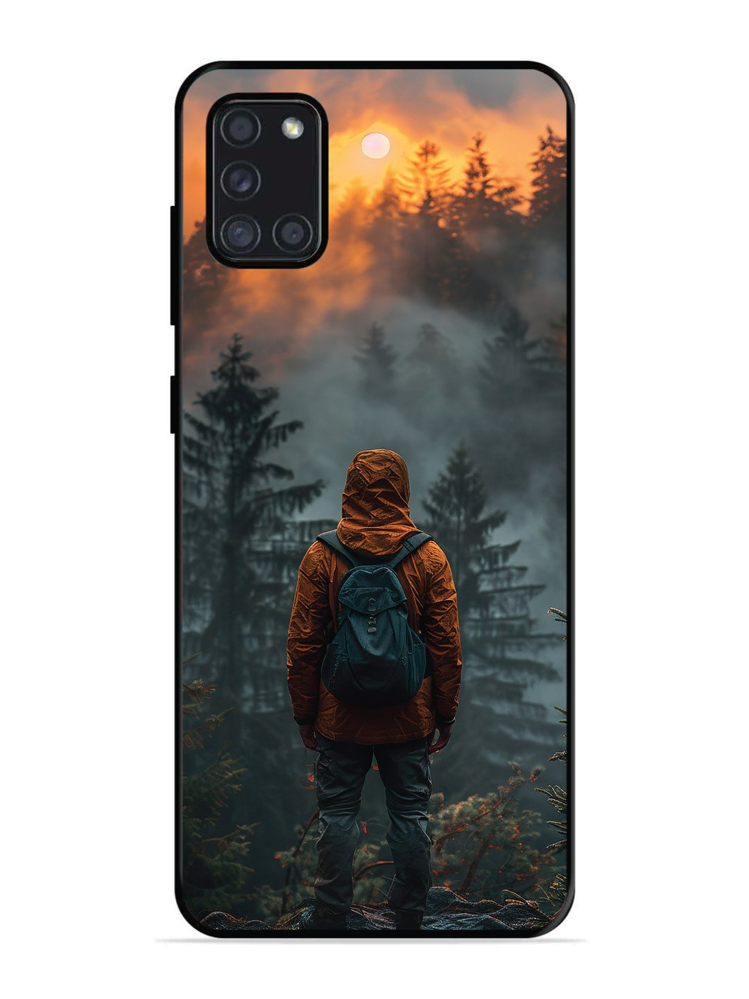 Samsung Galaxy A31 Alone in Forest