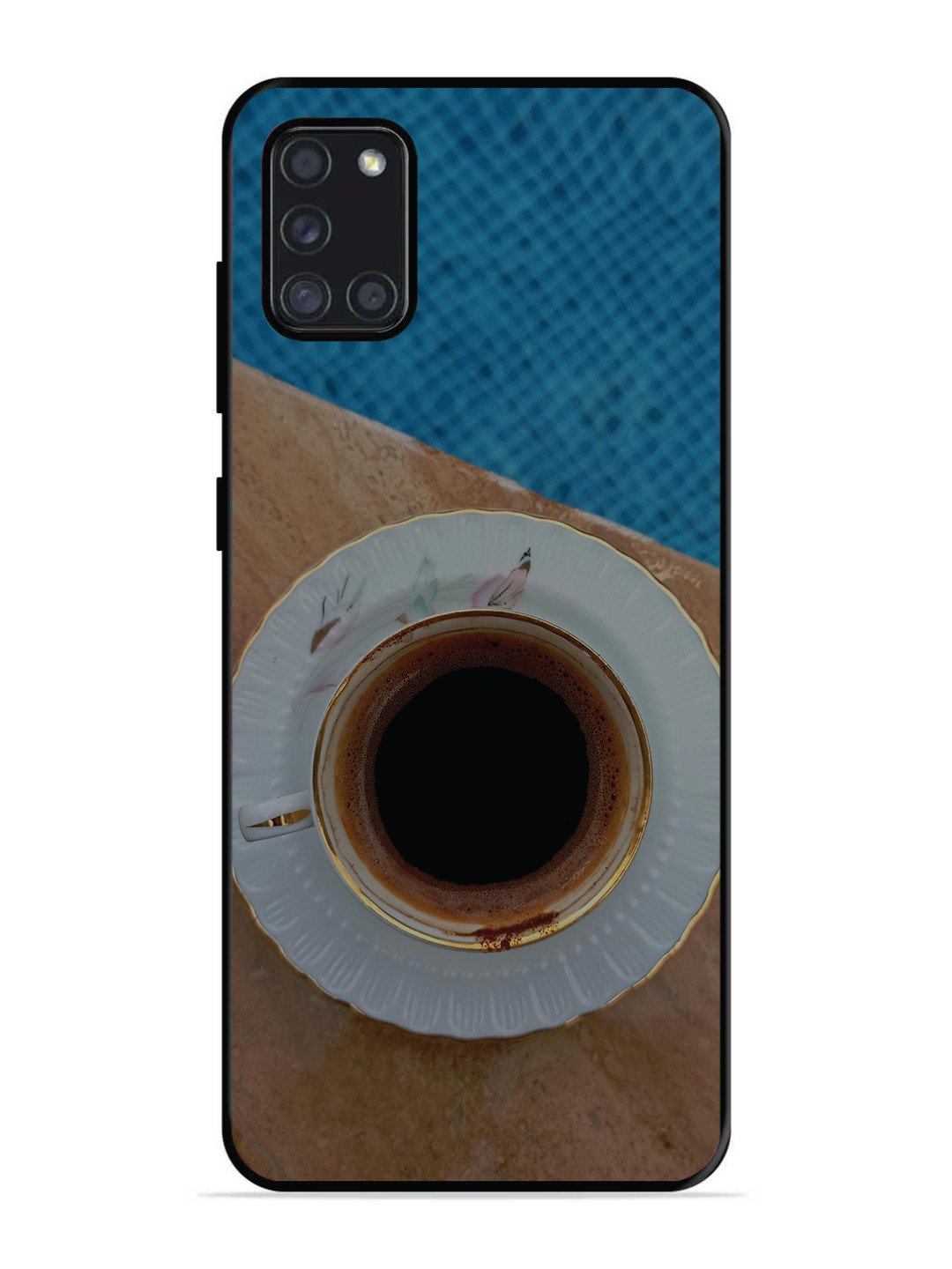 Samsung Galaxy A31 Black Tea Cup Saucer