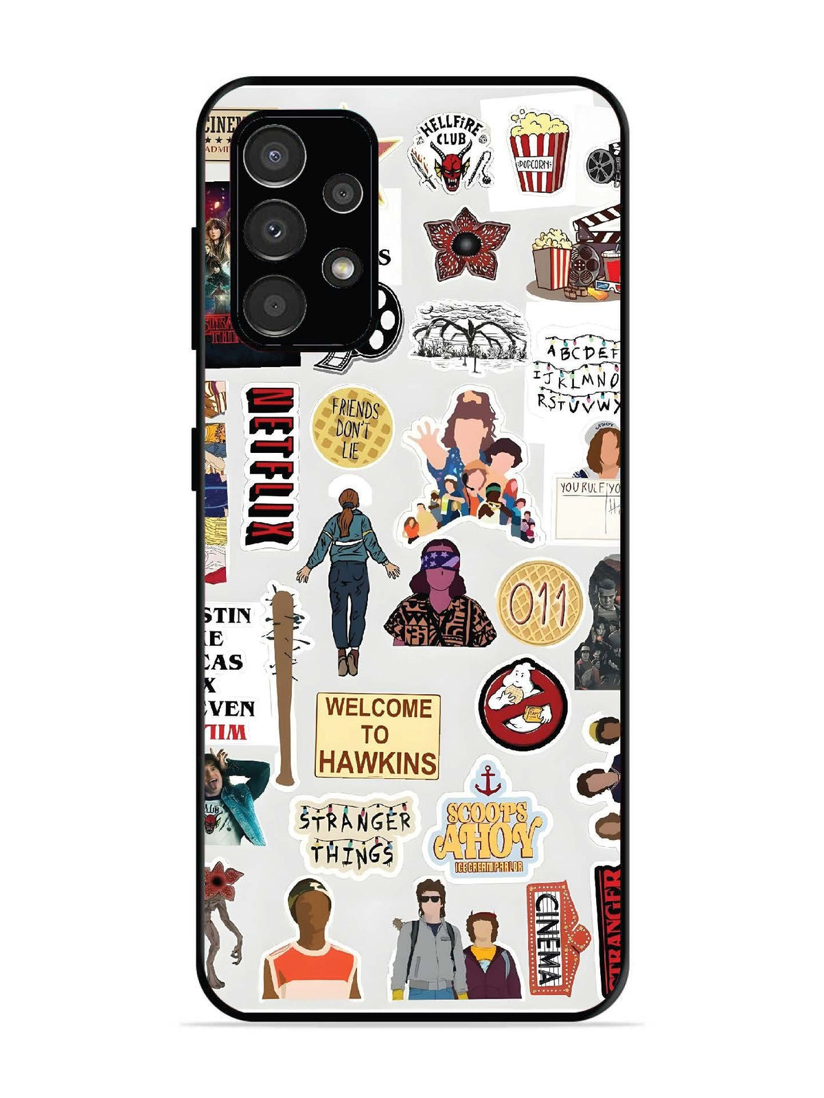 Samsung Galaxy A33 5G Stranger Things Sticker 2