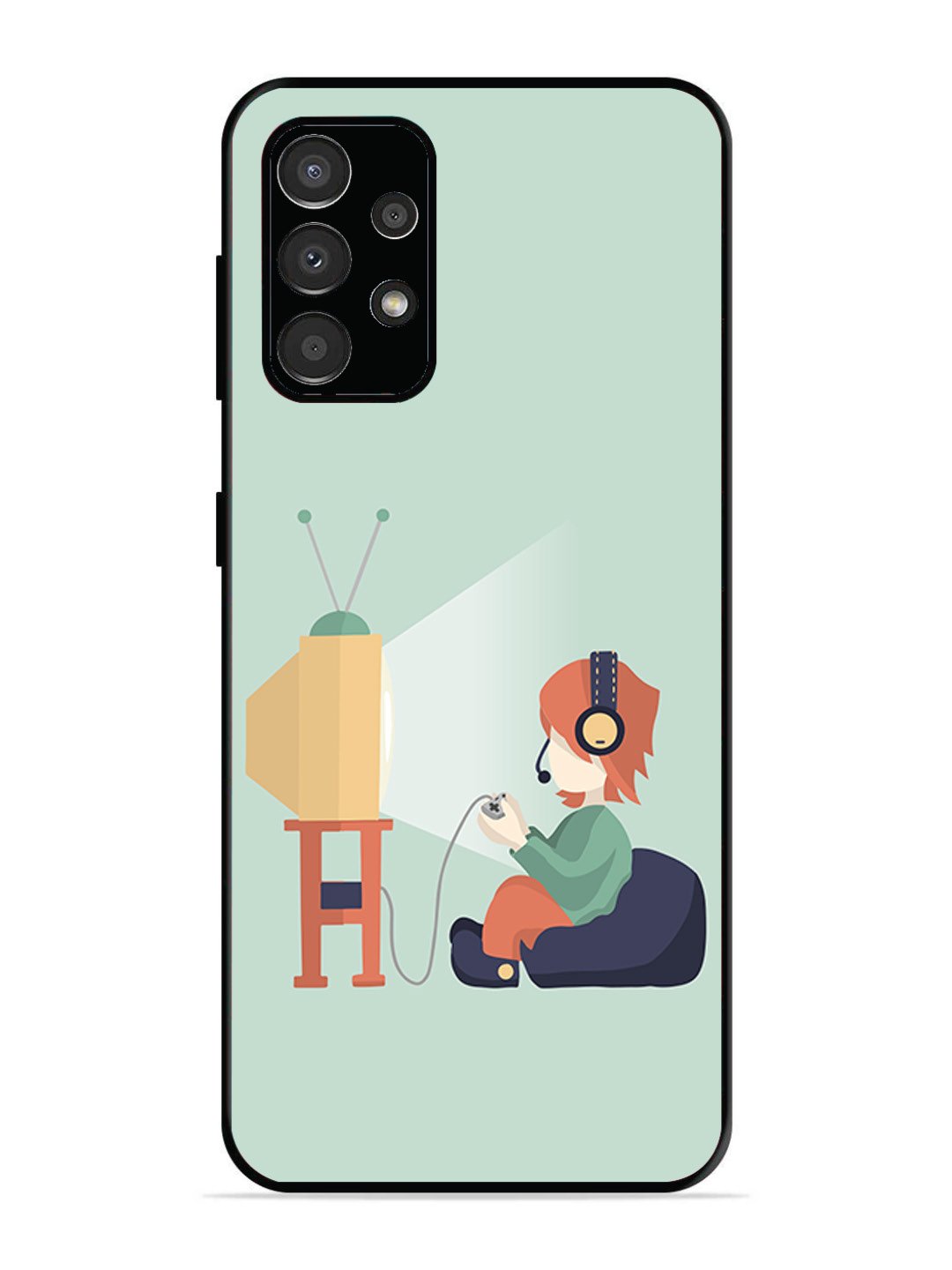 Samsung Galaxy A33 Kid Playing Game