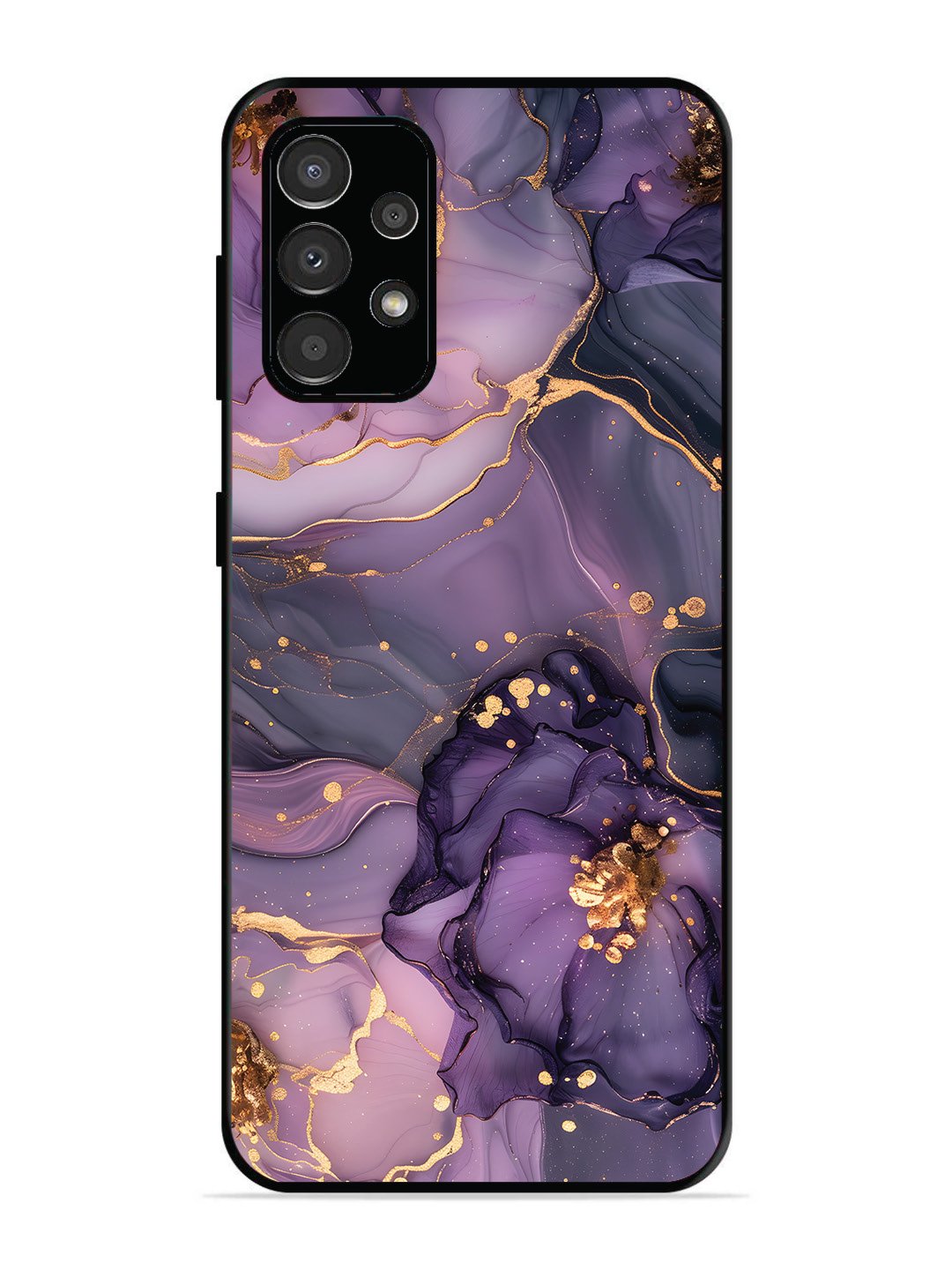 Samsung Galaxy A33 5G Royal Orchid Theme Marble