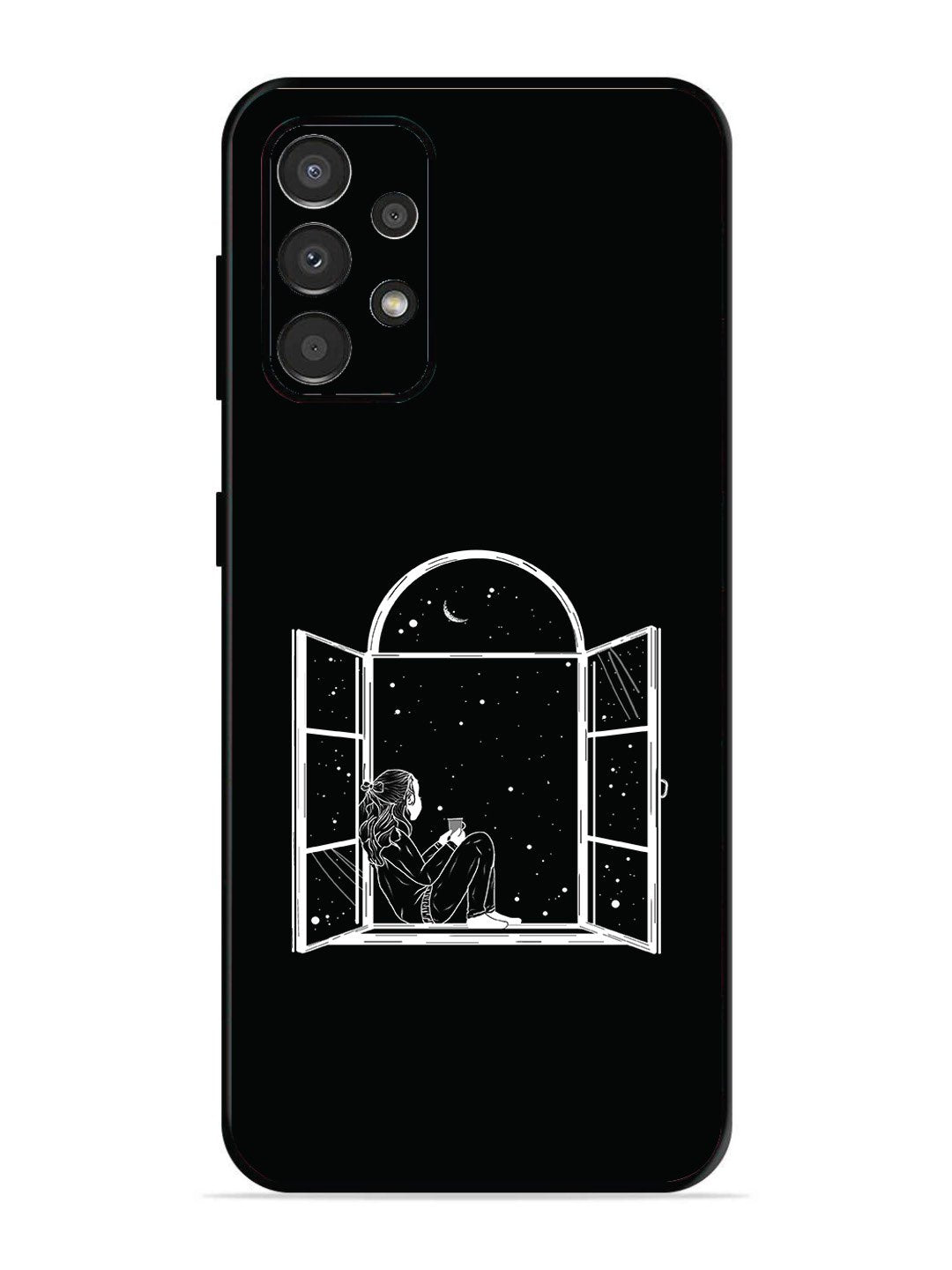 Samsung Galaxy A33 5G Little Girl on Window