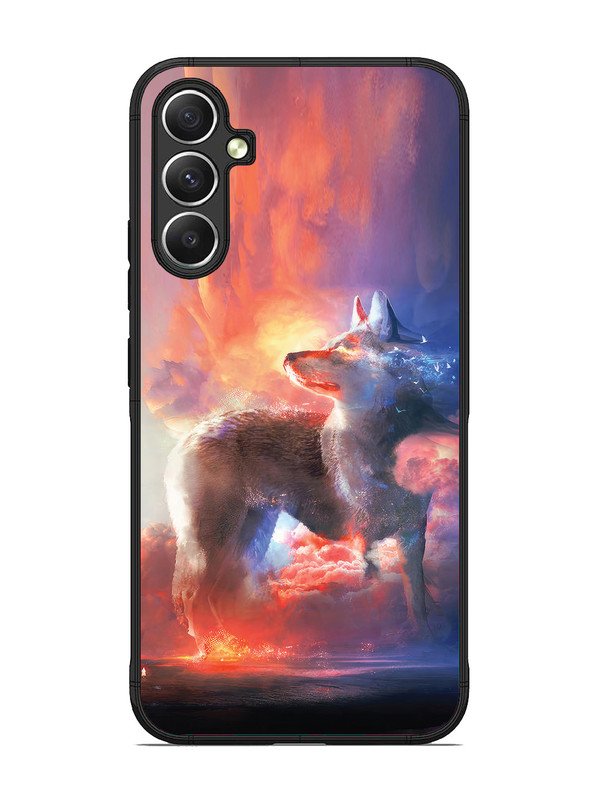 Samsung galaxy a34 5g wolf-fantasy-animal