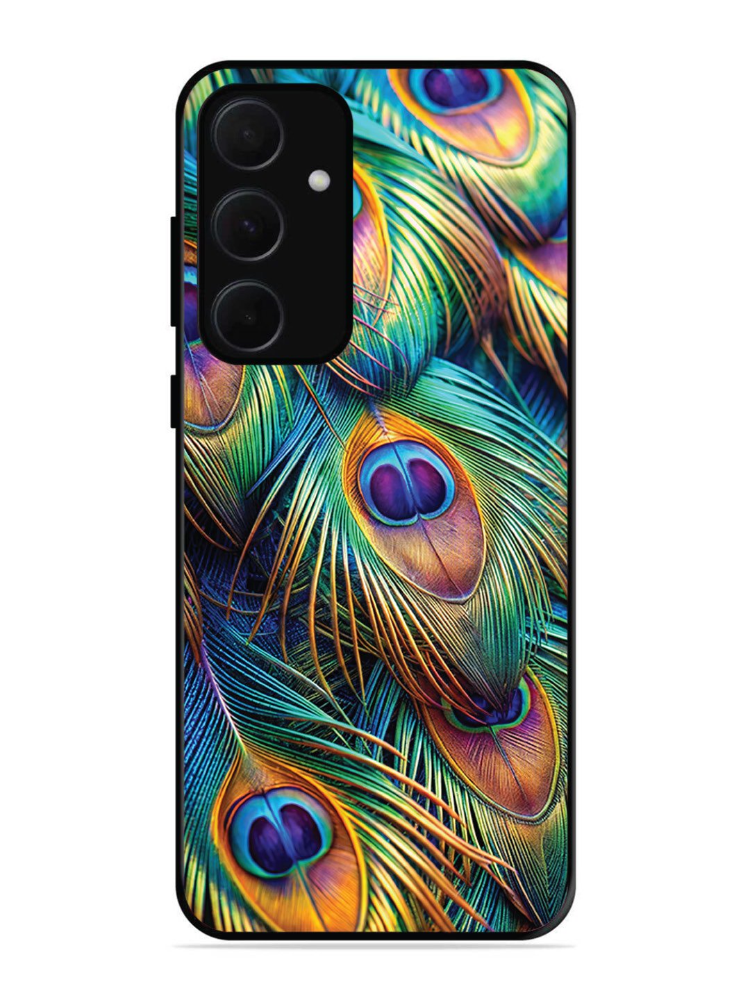 Samsung Galaxy A54 5G peacock feather