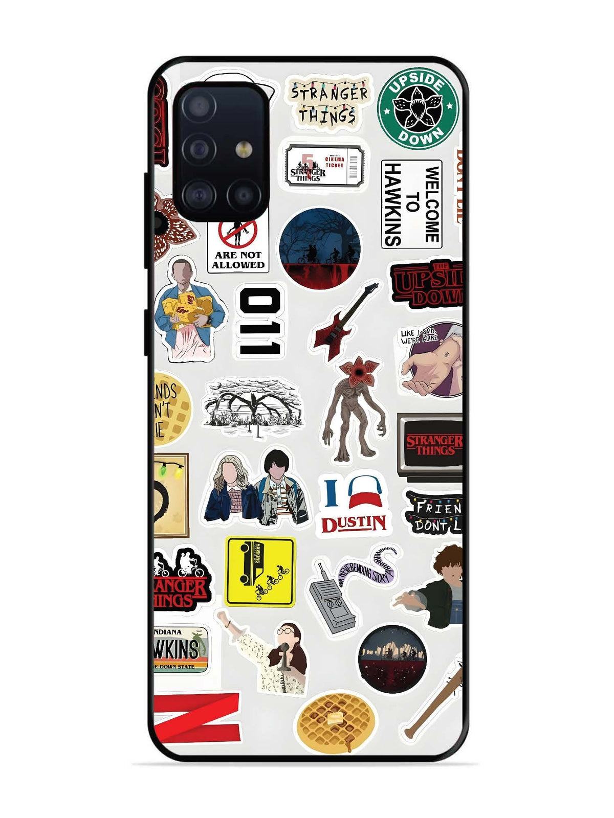 Samsung Galaxy A71 Stranger Things Sticker 4