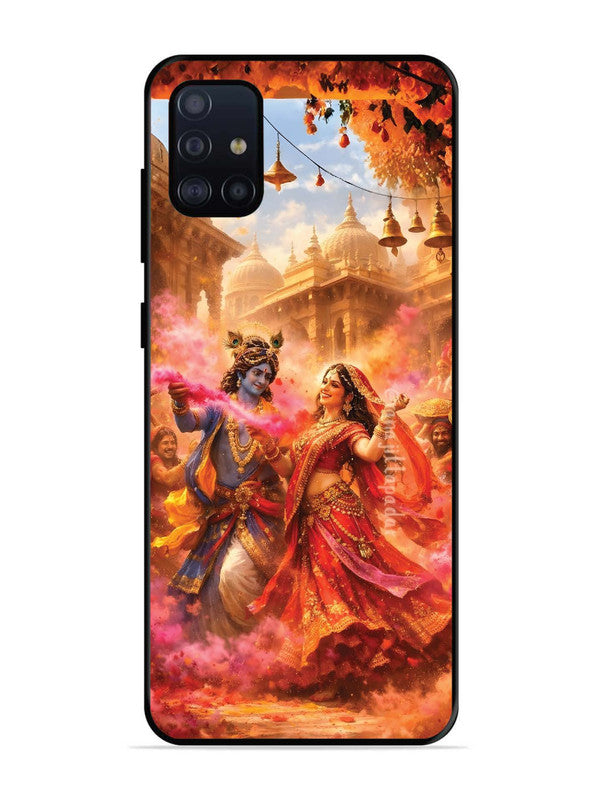 Samsung Galaxy A71 Radha Krishna Playing Holi