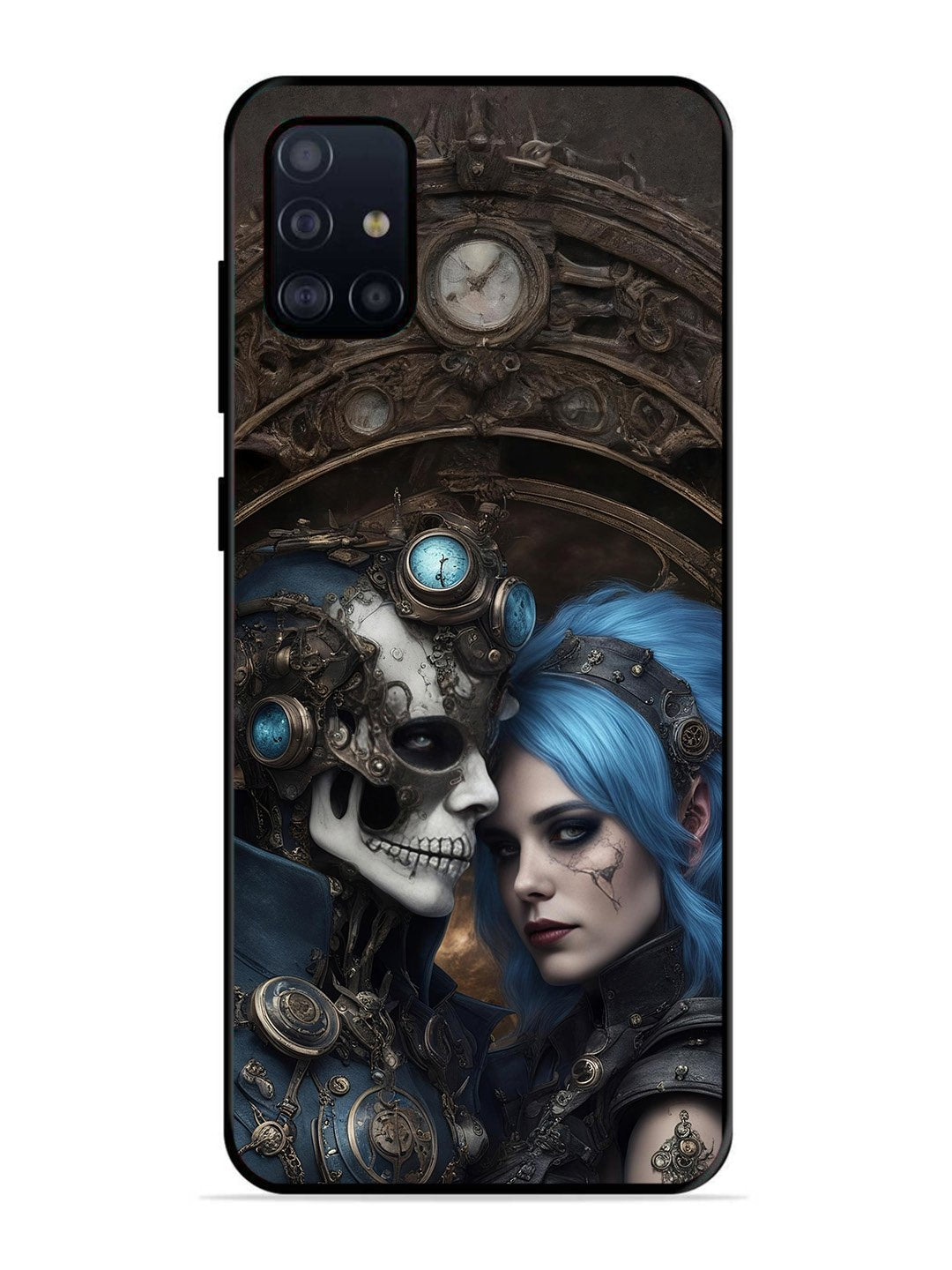 Samsung Galaxy A71 Skeleton & Devil Girl
