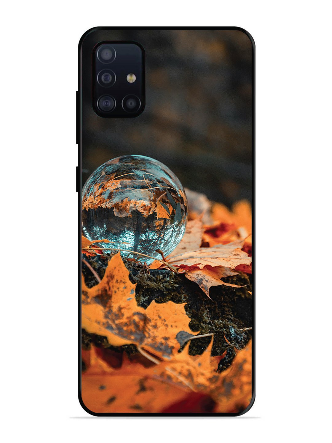 Samsung Galaxy A71 Glass Ball On Gaurden