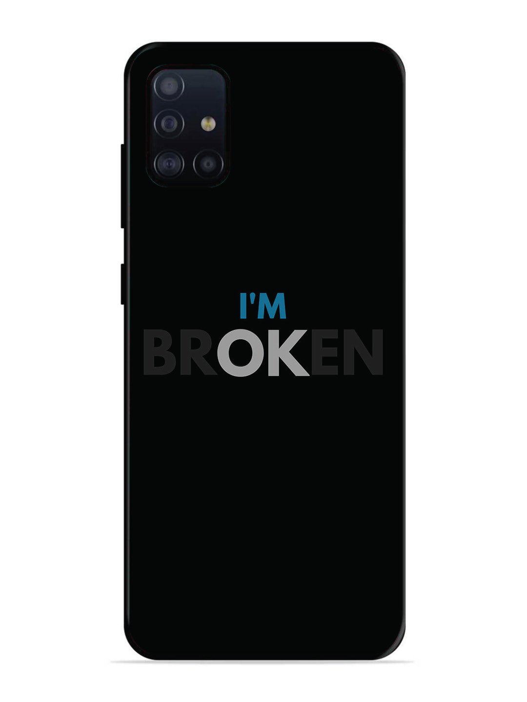 Samsung Galaxy A71 I'm Broken Dark Theme