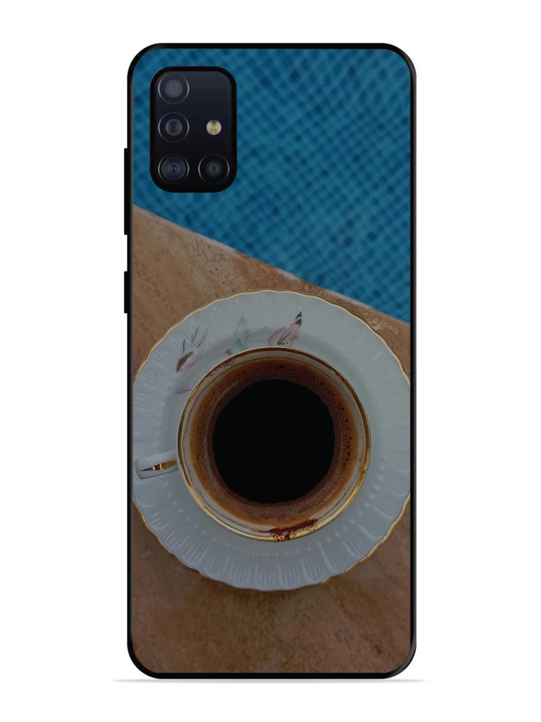 Samsung Galaxy A71 Black Tea Cup Saucer