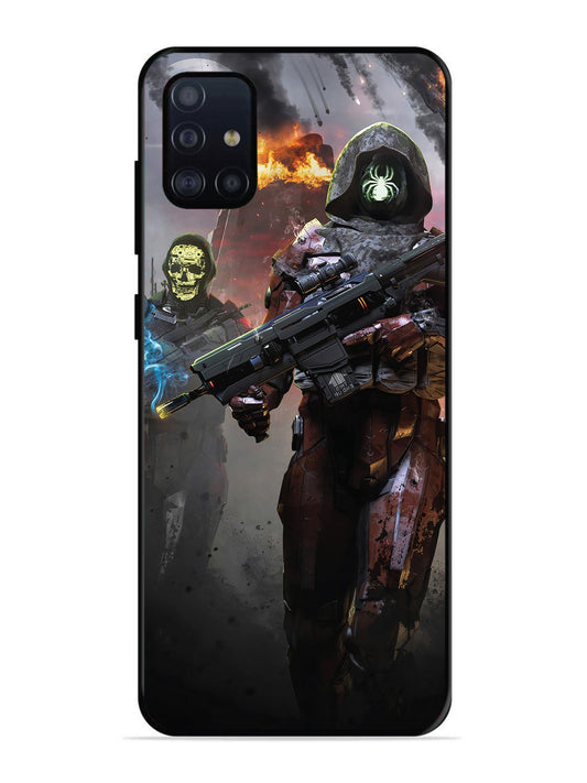 Samsung Galaxy A71 Sci-Fi Soldiers