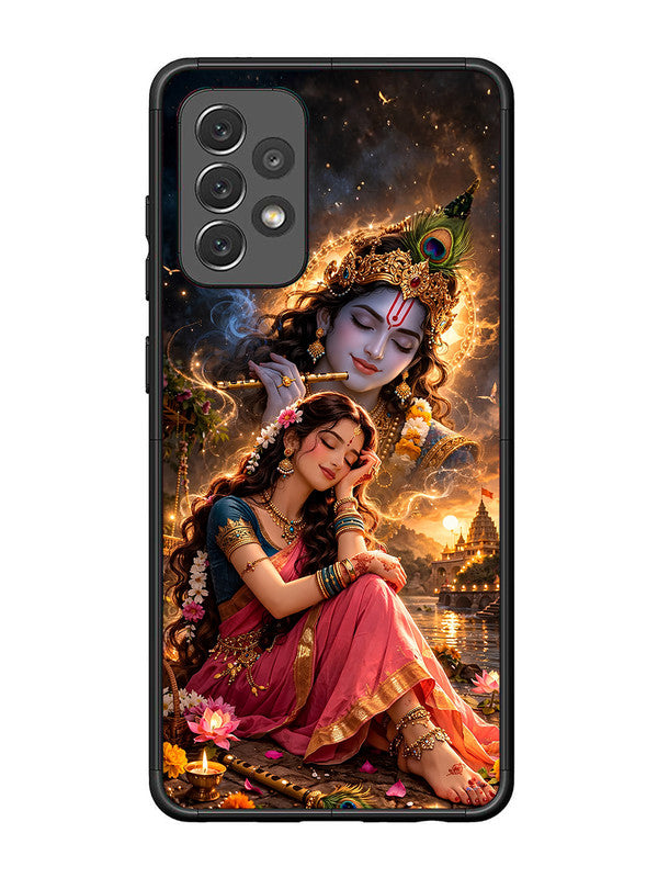 Samsung Galaxy A72 Radha thinking of Krishna